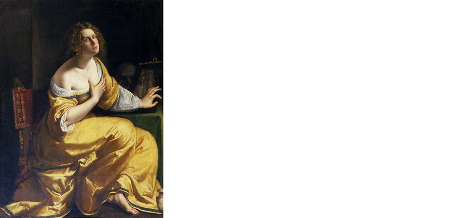 santa maria maddalena artemisia gentileschi palazzo pitti galleria palatina