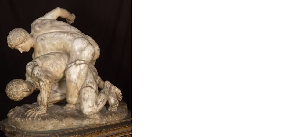 lottatori tribuna uffizi