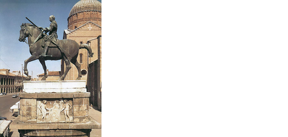 monumento equestre a gattamelata donatello