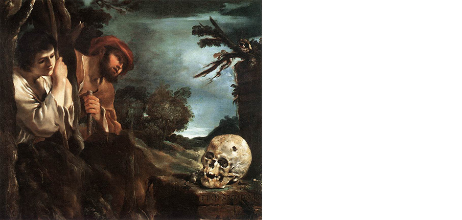 et in arcadia ego guercino palazzo barberini roma