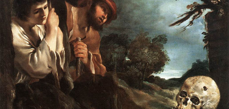 guercino opere et in arcadia ego