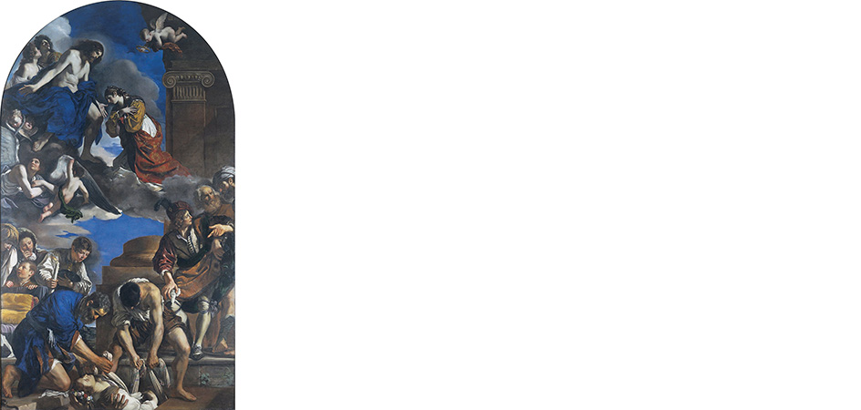 sepoltura e gloria di santa petronilla guercino